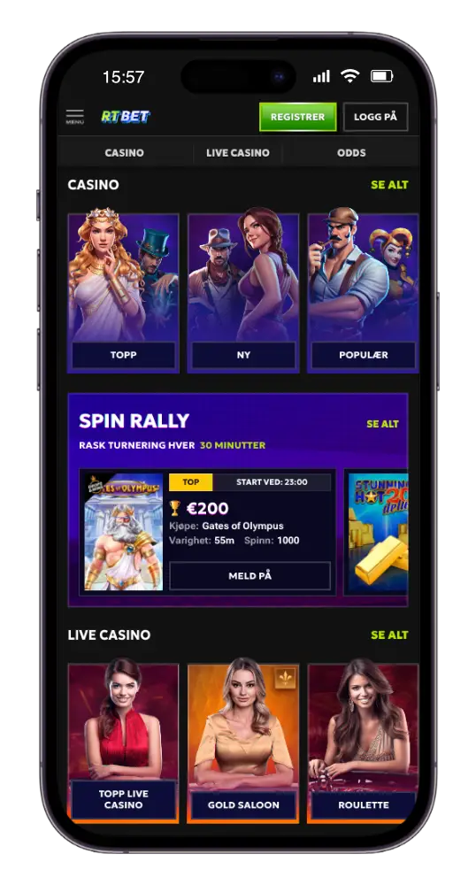 RTbet mobilcasino